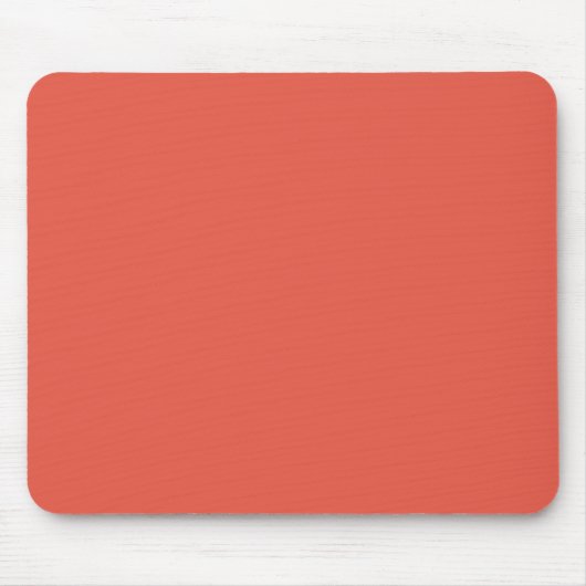 Hintergrundfarbe - Koralle Mousepad (Vorne)