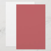 Hintergrundfarbe - Mauve Briefpapier (Vorne/Hinten)