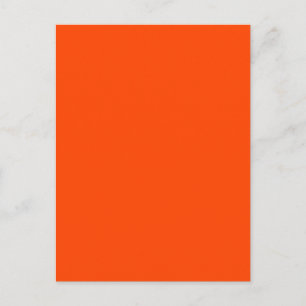 Hintergrundfarbe Orange Postkarte