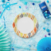 Hintergrundfarbe Pappteller (Party)