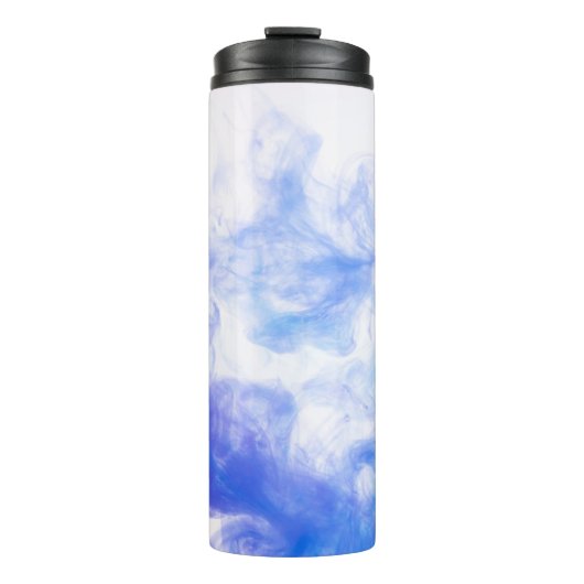 Hintergrundfarbe Rauchfarbe Thermosbecher (Vorderseite)