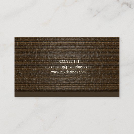 HINTERGRUNDFARBE VISITENKARTE (Rückseite)