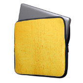 Hintergrundgoldene Textur gelb Laptopschutzhülle (Vorderseite Links)