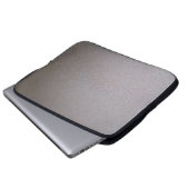 Hintergrundgrau des Desktop-Farbverlaufs Laptopschutzhülle (Vorne Knopf)