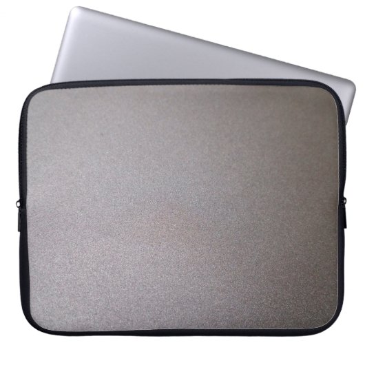 Hintergrundgrau des Desktop-Farbverlaufs Laptopschutzhülle (Vorderseite)