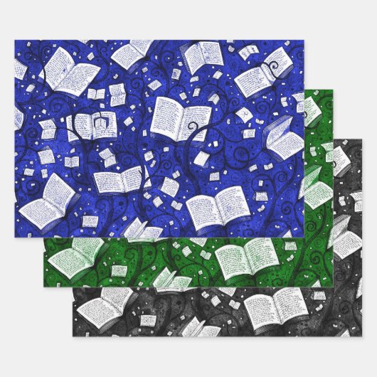 Hintergrundinformation 3 geschenkpapier set (Set)