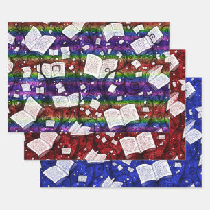Hintergrundinformation 4 geschenkpapier set