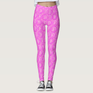 Hintergrundinformationen Blume für Akzente Rosa Leggings