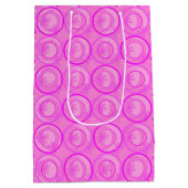 Hintergrundinformationen Blume für Akzente Rosa Mittlere Geschenktüte (Rückseite)