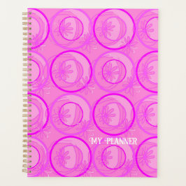 Hintergrundinformationen Blume für Akzente Rosa Planer