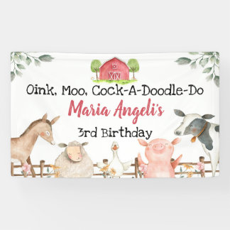 Hintergrundinformationen für die Geburtstagspartei Banner