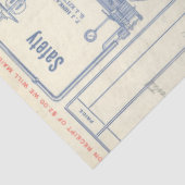 Hintergrundinformationen für Junk Journal Seidenpapier (Ausschnitt)