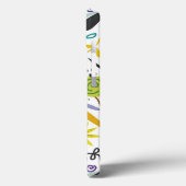 Hintergrundinformationen für mehrfarbige Blume Case-Mate iPhone Hülle (Rückseite / Links)