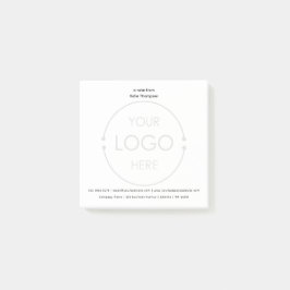 Hintergrundinformationen und Name für kundenspezif Post-it Klebezettel