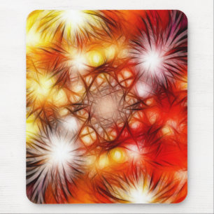 Hintergrundinformationen zu abstrakten Feuerwerksk Mousepad