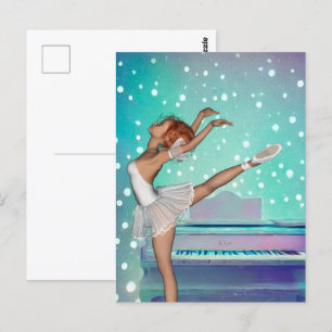 Hintergrundinformationen zu Ballerina und Aquamari Postkarte
