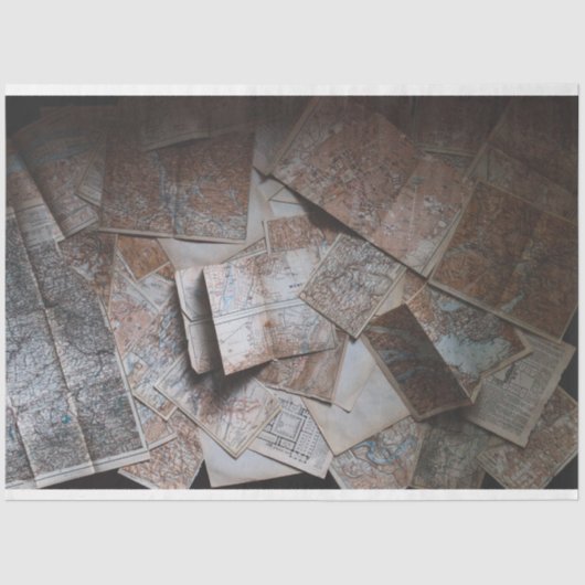 Hintergrundinformationen zu den Reiseplänen 20 x 3 Seidenpapier (Vorderseite)