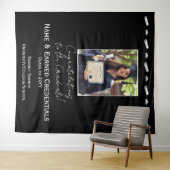 Hintergrundinformationen zu Foto, Cap, Diploma Abs Wandteppich (Beispiel (Horizontal))