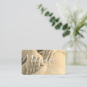 Hintergrundinformationen zu Massage Text Hands Sep Visitenkarte (Stehend Vorderseite)