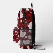 Hintergrundinformationen zu Red Books Bedruckter Rucksack (Rechts)