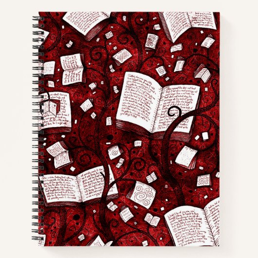 Hintergrundinformationen zu Red Books Notizblock (Vorderseite)