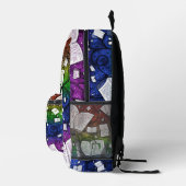 Hintergrundinformationen zu Regenbogenbüchern Bedruckter Rucksack (Rechts)