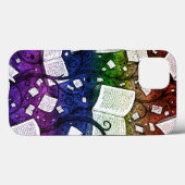 Hintergrundinformationen zu Regenbogenbüchern Case-Mate iPhone Hülle (Rückseite (Horizontal))