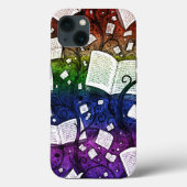 Hintergrundinformationen zu Regenbogenbüchern Case-Mate iPhone Hülle (Rückseite)