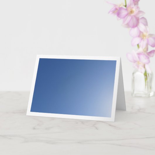 Hintergrundinformationen zu Sunny Blue Sky Karte (Orchidee)