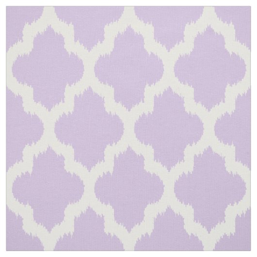 Hintergrundinformationen zu White Quatrefolie Ikat Stoff (Muster)