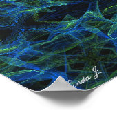 Hintergrundinformationen zum abstrakten Fraktal Le Poster (Ecke)