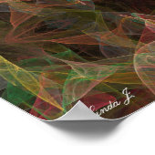 Hintergrundinformationen zum abstrakten Fraktal Le Poster (Ecke)