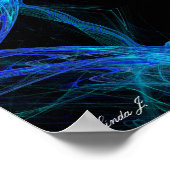 Hintergrundinformationen zum abstrakten Fraktal Le Poster (Ecke)