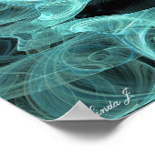 Hintergrundinformationen zum abstrakten Fraktal Le Poster (Ecke)