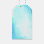 Hintergrundinformationen zum Blue Watercolor Sky Geschenkanhänger (Rückseite)