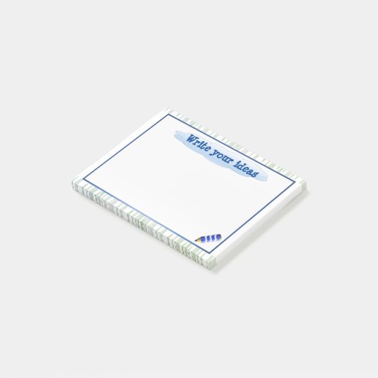 Hintergrundinformationen zum Brainstorming und zur Post-it Klebezettel (angewinkelt)