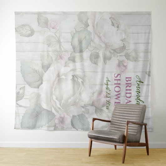 Hintergrundinformationen zum Brautparty-Foto mit V Wandteppich (Beispiel (Horizontal))