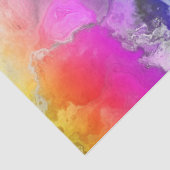 Hintergrundinformationen zum Entfärben der Wasserf Seidenpapier (Detail)