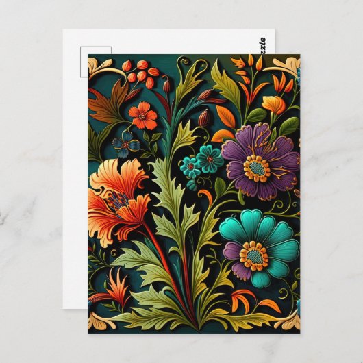 Hintergrundinformationen zum farbenfrohen 3D-Effek Postkarte (Vorne/Hinten)