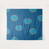 Hintergrundinformationen zum farbenfrohen Royal Bl Wandteppich (Vorderseite (Horizontal))