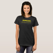 Hintergrundinformationen zum Finance Manager Space T-Shirt (Vorne ganz)