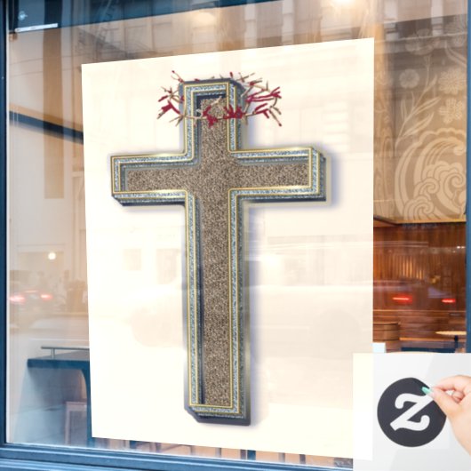 Hintergrundinformationen zum Firmenfenster Fensteraufkleber (Café-Fenster)