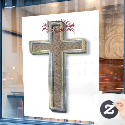 Hintergrundinformationen zum Firmenfenster Fensteraufkleber (Café-Fenster)