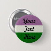 Hintergrundinformationen zum Genderqueer Pride Fla Button (Vorne & Hinten)