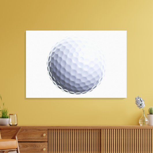Hintergrundinformationen zum Golf Ball - Maßgeschn Leinwanddruck (Insitu (Wohnzimmer))