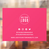 Hintergrundinformationen zum Hinzufügen von Logos Fensteraufkleber (Blatt 2)