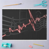 Hintergrundinformationen zum Musikheartbeat Seidenpapier (Basteln)