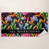 Hintergrundinformationen zum Muster der personalis Strandtuch (Vorderseite)