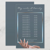 Hintergrundinformationen zum Nail Beauty Salon und (Vorne/Hinten)