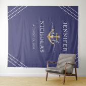 Hintergrundinformationen zum Nautical Gold Anchor Wandteppich (Beispiel (Horizontal))